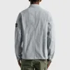 STONE ISLAND Garment Dyed Zip Shirt Overshirt 'Light Grey' 751510704-V0061 sold by KicksCrew