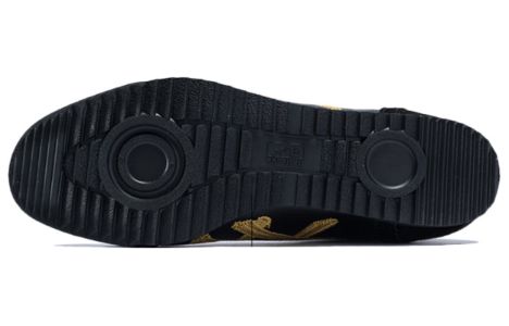 Onitsuka Tiger Mexico Mid Runner 'Black Rich Gold' D7R1L-9094 sold by KicksCrew