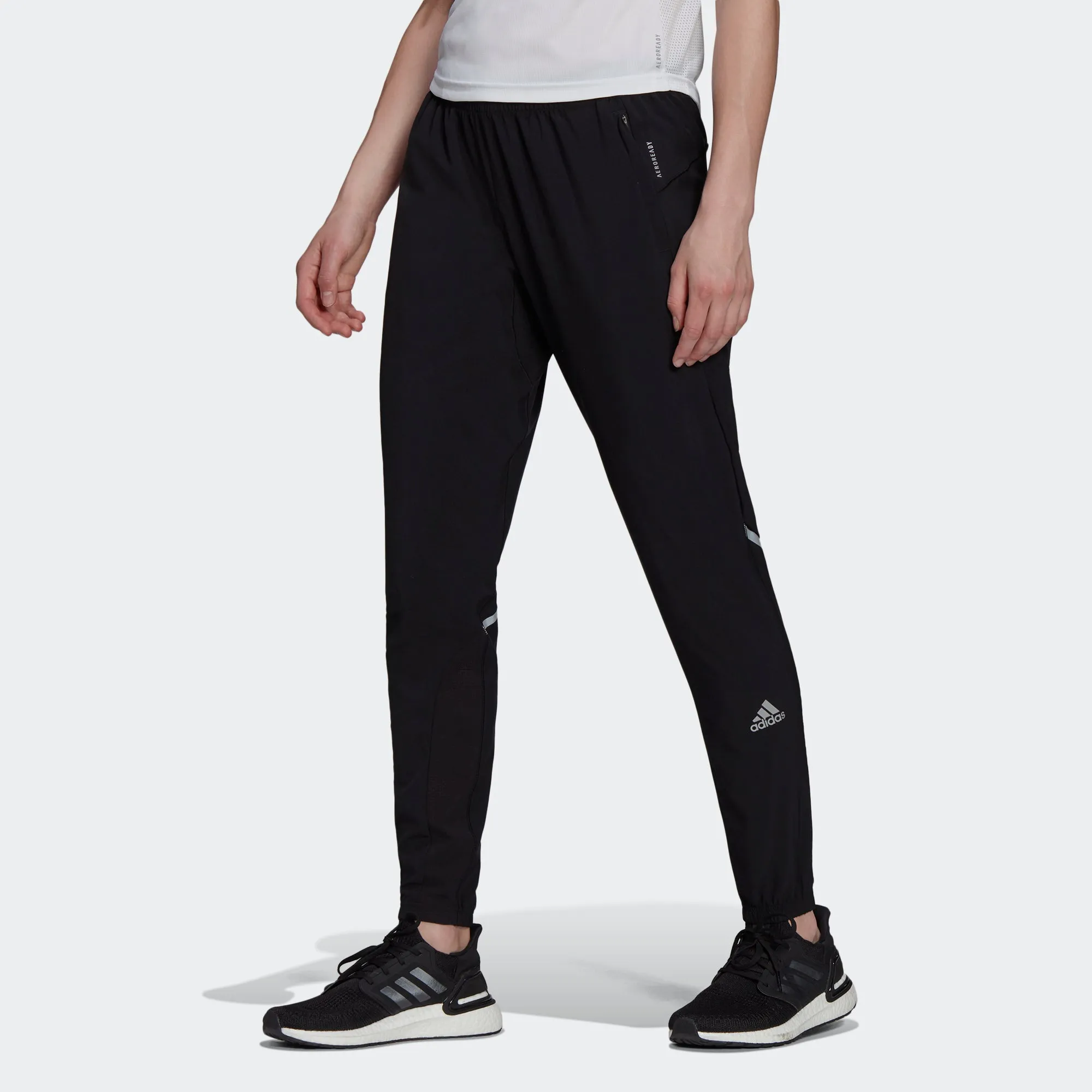 (WMNS) adidas Confident Pant 'Black' GU8939 sold by KicksCrew product image thumbnail 2