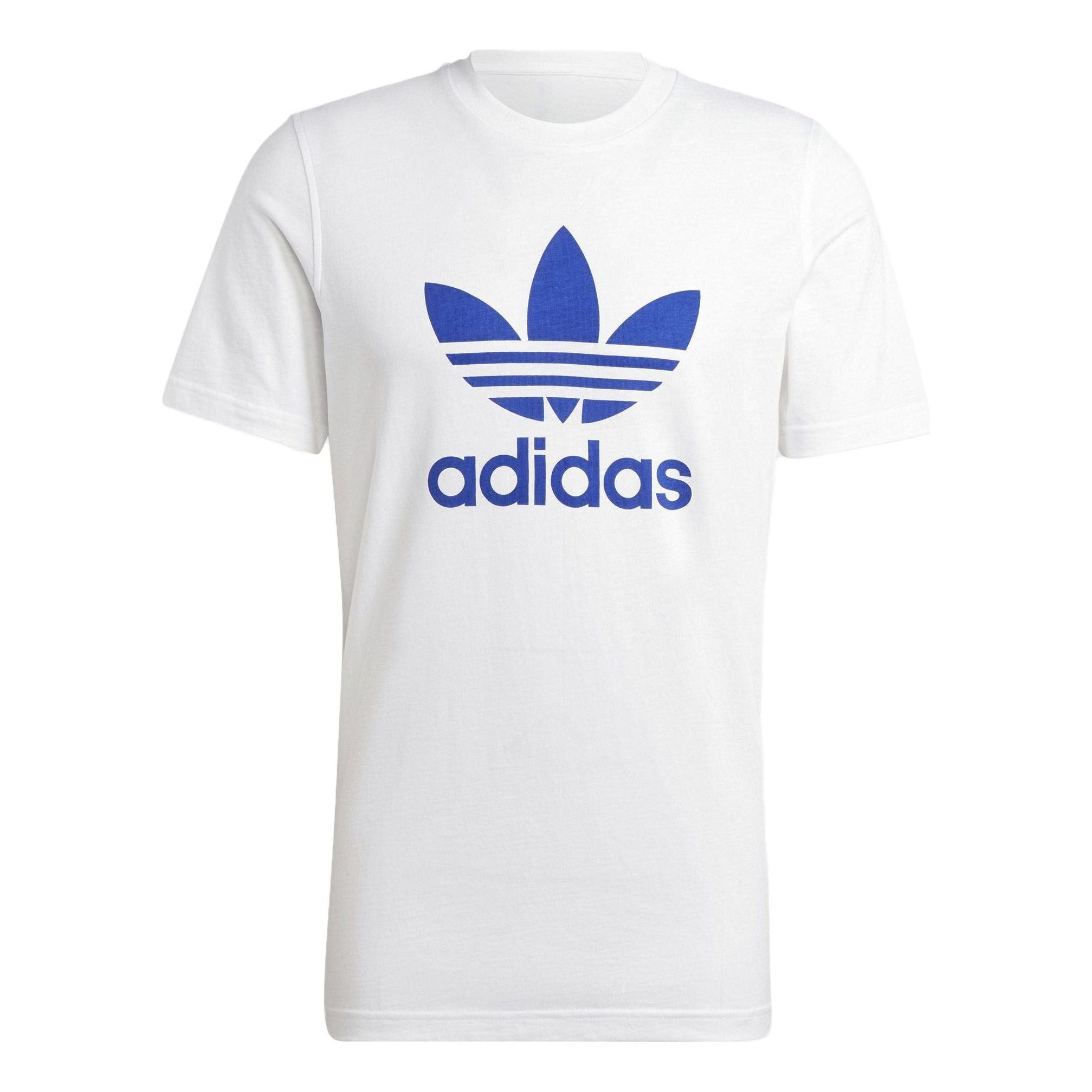 adidas originals Adicolor Classics Trefoil T-shirt 'White Blue' IA4813 sold by KicksCrew