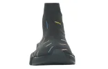 (WMNS) Balenciaga Speed 2.0 Sneakers 'Recycled Knit Black with Multicolor Allover Logo' 617196W2DF01088 sold by KicksCrew