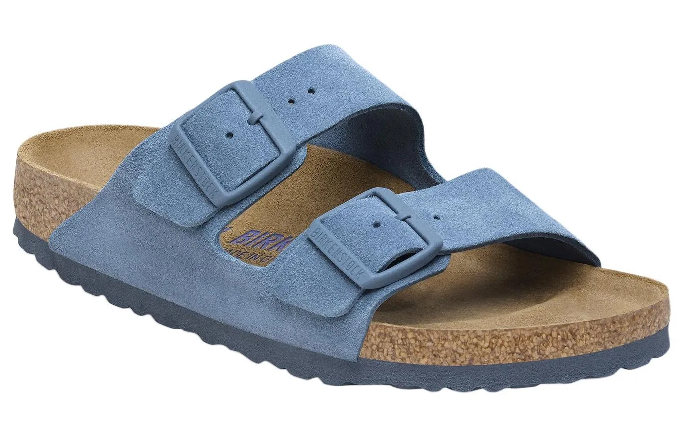 Birkenstock Arizona Soft Footbed Suede Leather Sandals 'Elemental Blue' 1027660 sold by KicksCrew product image thumbnail 2
