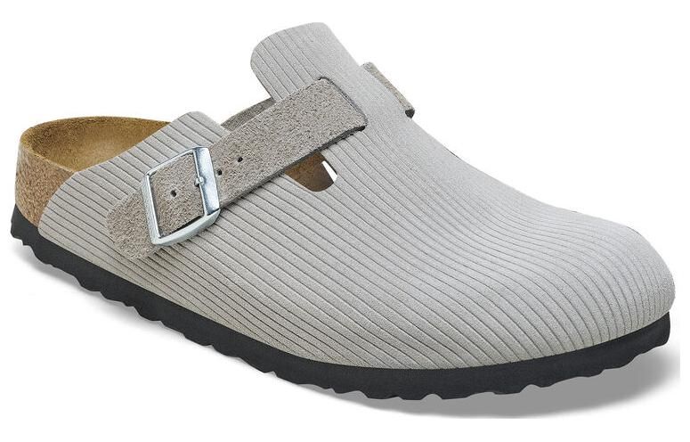 Birkenstock Boston Suede Embossed 'Corduroy Stone Coin' 1026210 sold by KicksCrew product image thumbnail 2