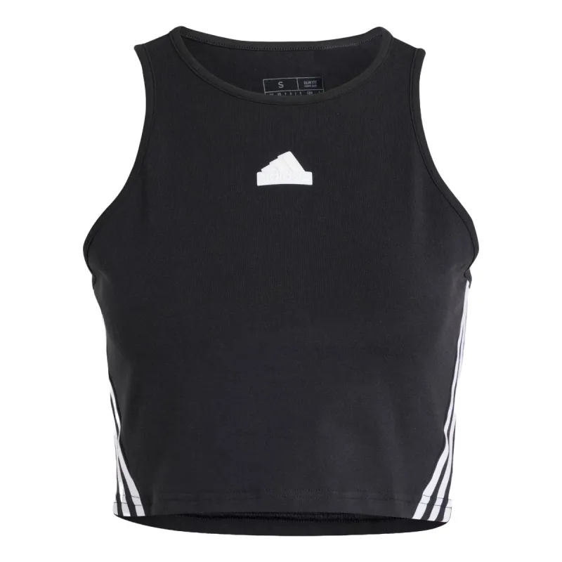 (WMNS) adidas Future Icons 3-Stripes Tank Top Asia Sizing 'Black' IP1572 sold by KicksCrew