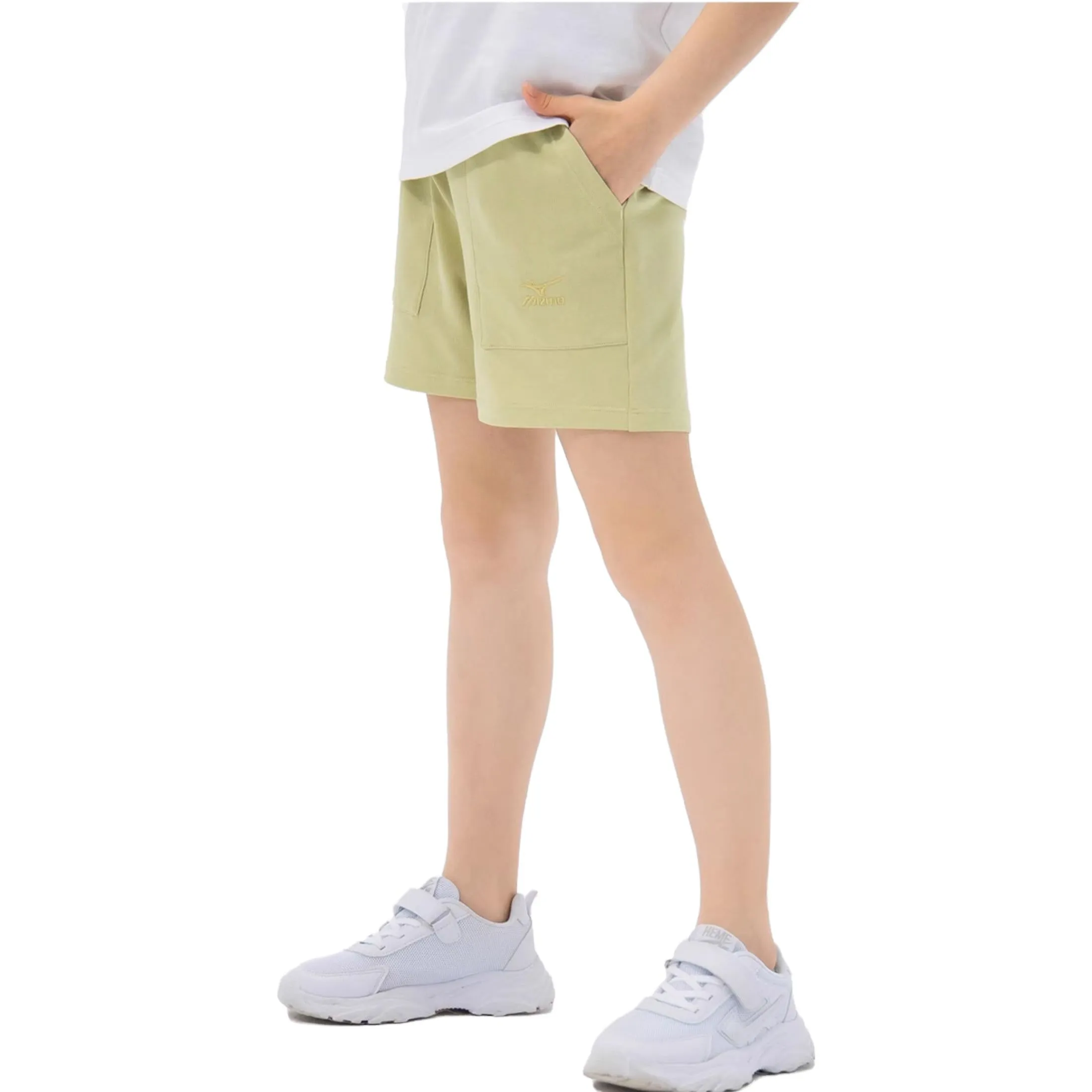 (GS) Mizuno Logo Sportwear Shorts 'Brown' 32CF3456 sold by KicksCrew product image thumbnail 5
