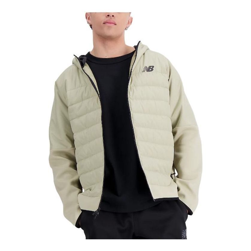 New Balance R.W. Tech Fleece Hybrid Jacket 'Fatigue Green' MJ33145-FUG sold by KicksCrew