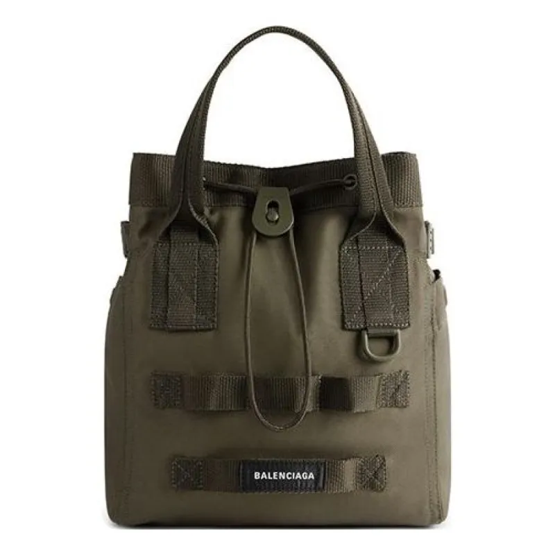Balenciaga Army Small Tote Bag 'Dark Green' 6440292BKPI3503 sold by KicksCrew