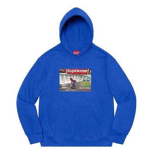 Supreme x Thrasher Hooded Sweatshirt 'Blue White Red' SUP-FW21-203 sold by KicksCrew