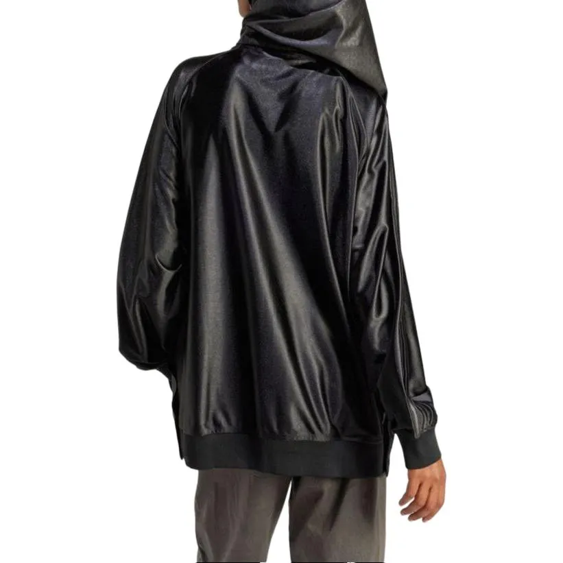 (WMNS) adidas Premium Originals Oversized SST Track Jacket 'Black' IT9724 sold by KicksCrew product image thumbnail 4