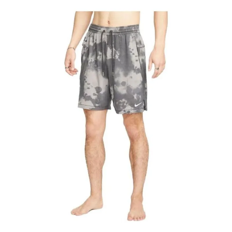 Nike Yoga Dri-Fit Shorts 'Grey' DX0921-060 sold by KicksCrew
