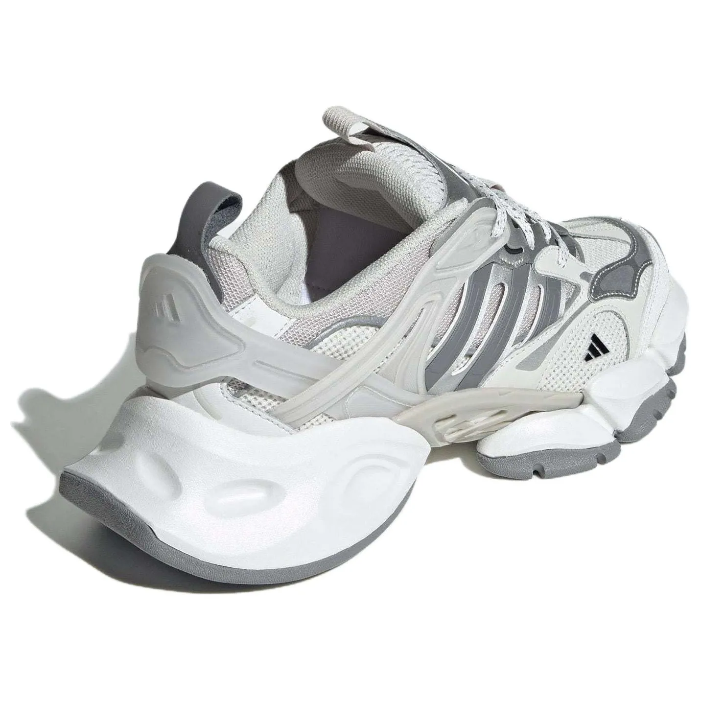 【adidas】XLG Deluxe Sneakers Core White Silver llic adidas XLG Runner Deluxe 'Core White Silver Metallic' IH1584