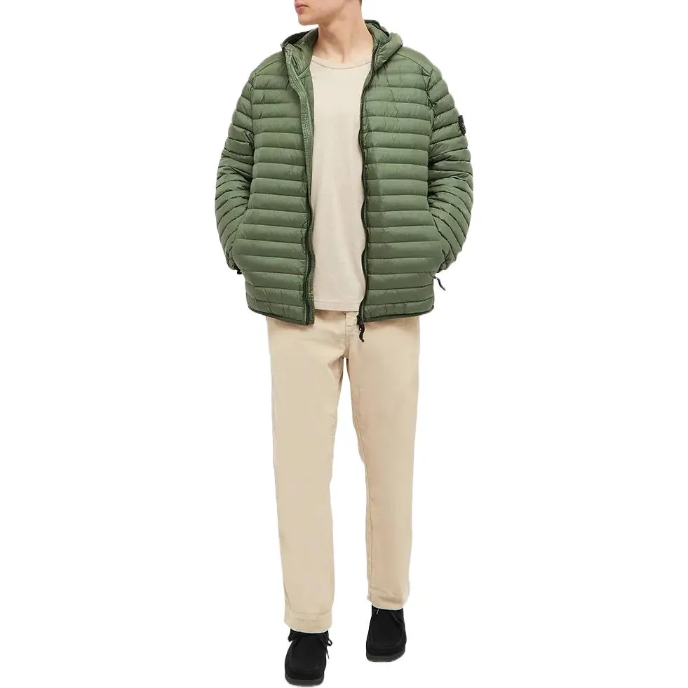 STONE ISLAND Lightweight Hooded Down Jacket 'Green' 771540324-V0058 sold by KicksCrew product image thumbnail 4