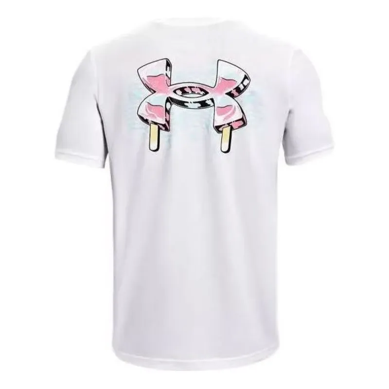 Under Armour Training Ice Cream Graphics T-shirt 'White' 1361678-100 sold by KicksCrew