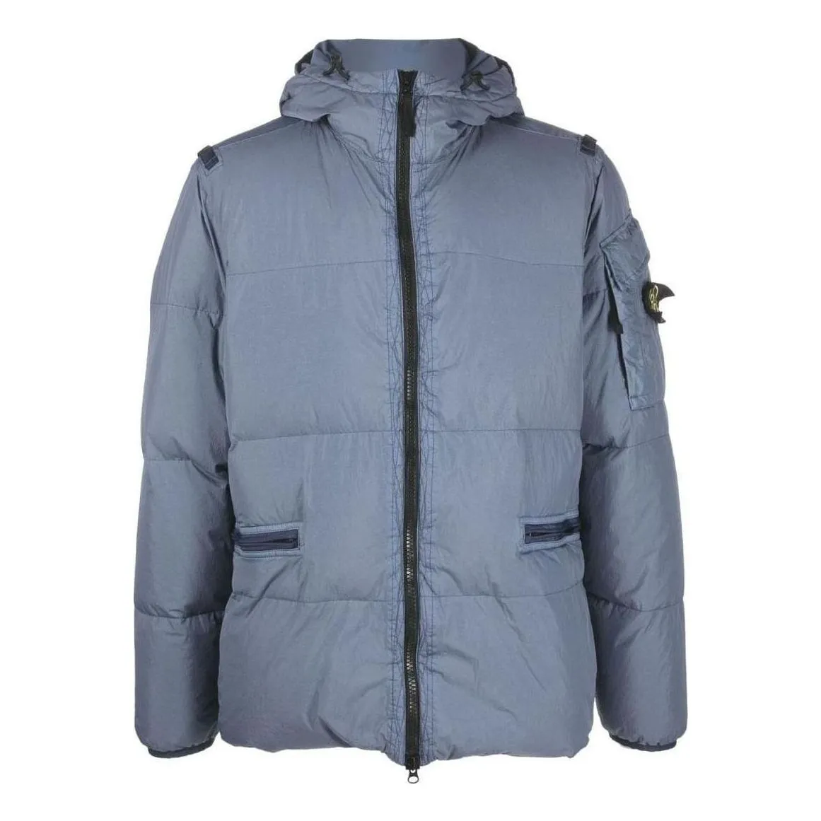 STONE ISLAND Crinkle Reps Down Jacket 'Dark Blue' 771540223-V0024 sold by KicksCrew