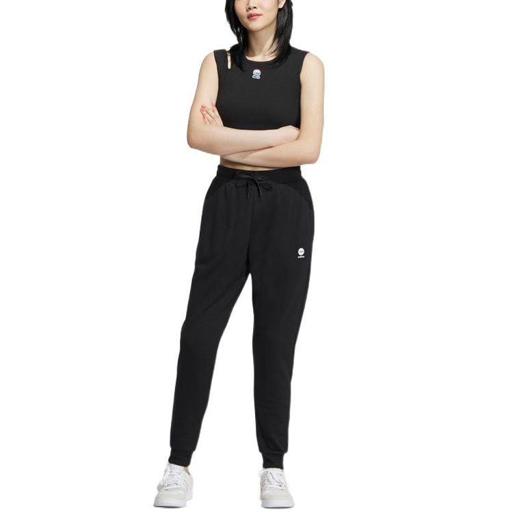Adidas U ESNT LG Pants 'Black' IA4952 sold by KicksCrew product image thumbnail 2