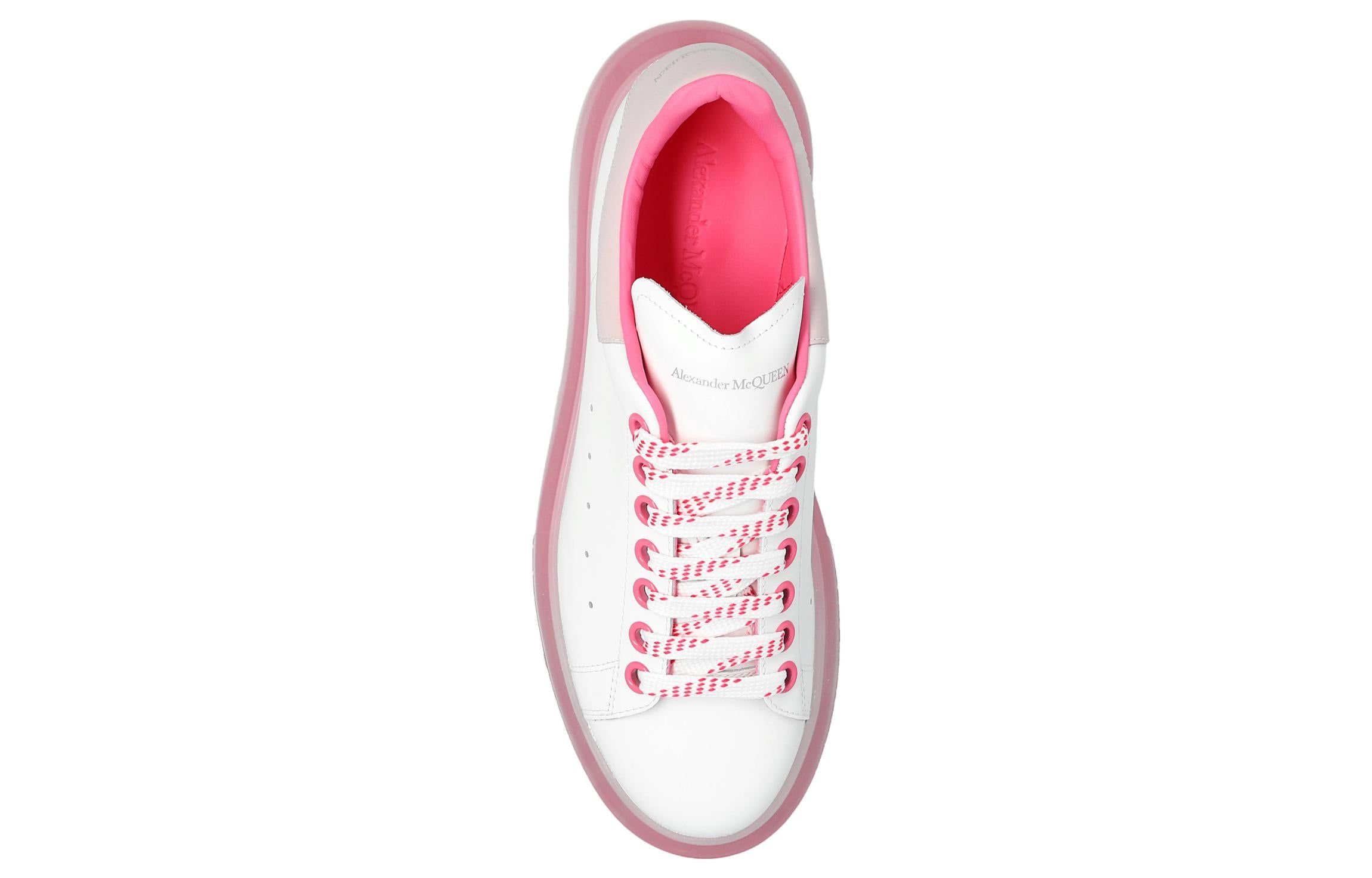 (WMNS) Alexander McQueen Larry Oversized Sneaker 'Clear Sole White Pink' 718255WICYD8884 sold by KicksCrew product image thumbnail 3