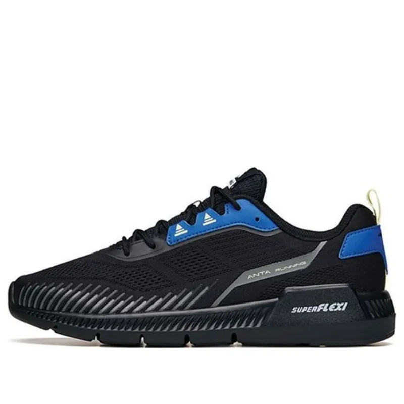 ANTA Running Series Sneakers 'Black Blue' 912135521-4 sold by KicksCrew