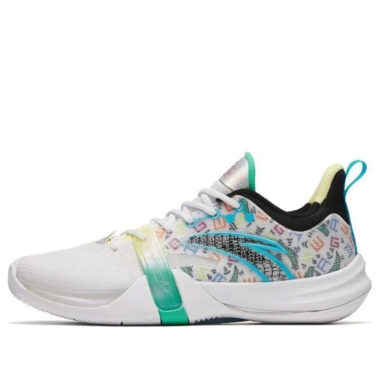 ANTA Light Crazy 4 Team 'White Multi-Color' 112321601-2 sold by KicksCrew