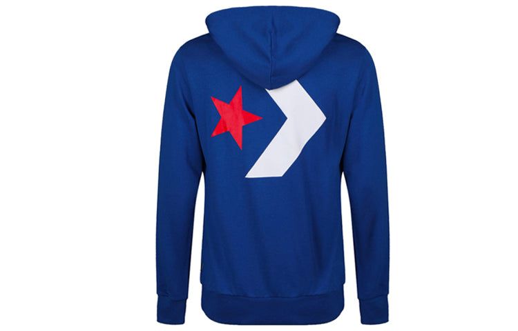 Converse Large Logo Star Chevron Hoodie 'Blue' 10007744-A02 sold by KicksCrew product image thumbnail 2