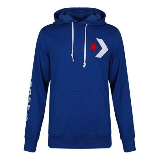 Converse Large Logo Star Chevron Hoodie 'Blue' 10007744-A02 sold by KicksCrew