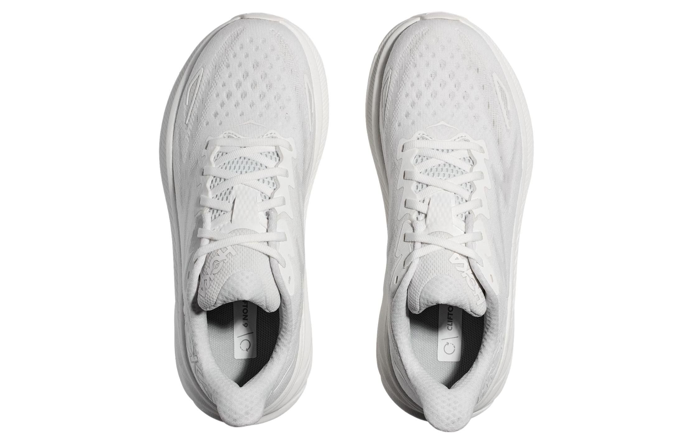 (WMNS) Hoka One One Clifton 9 Wide 'Triple White' 1132211-WWH sold by KicksCrew product image thumbnail 4