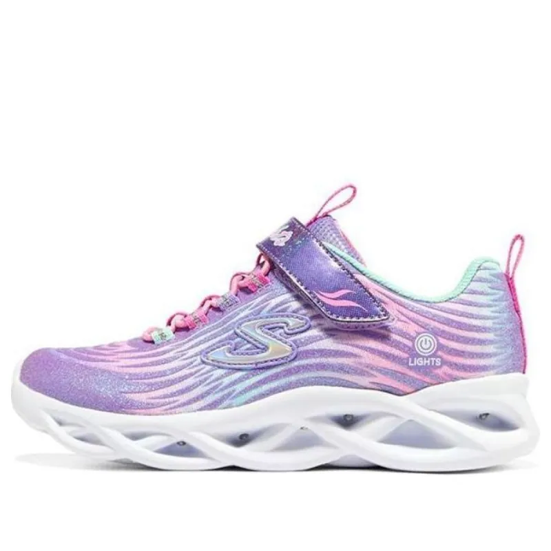 (GS) Skechers Twisty Brights Mystical Bliss 'LAVENDER MULTI' 302321L-LVMT sold by KicksCrew