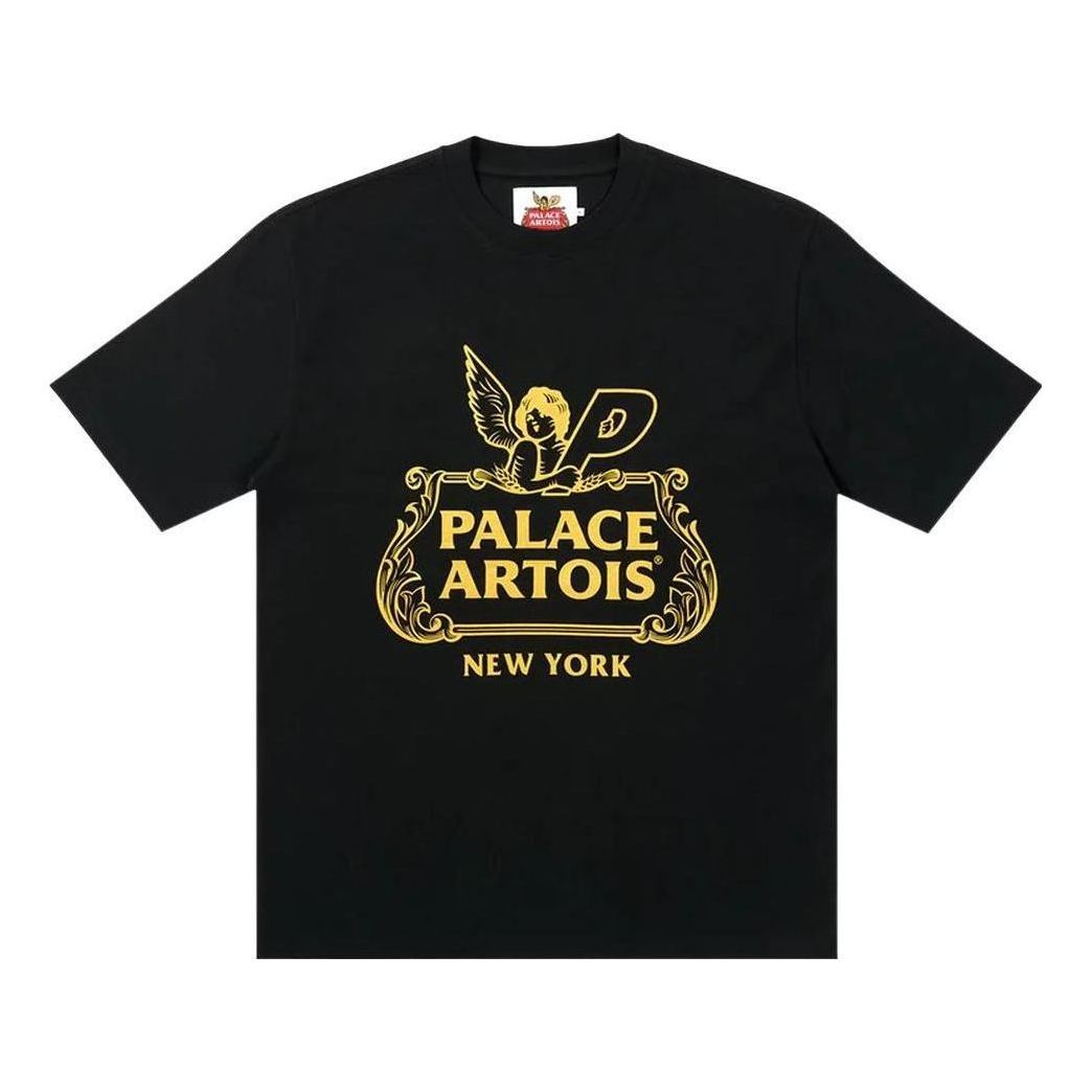 Palace X Stella Artois FW21 T-Shirt 'Black' P21STTS003 sold by KicksCrew