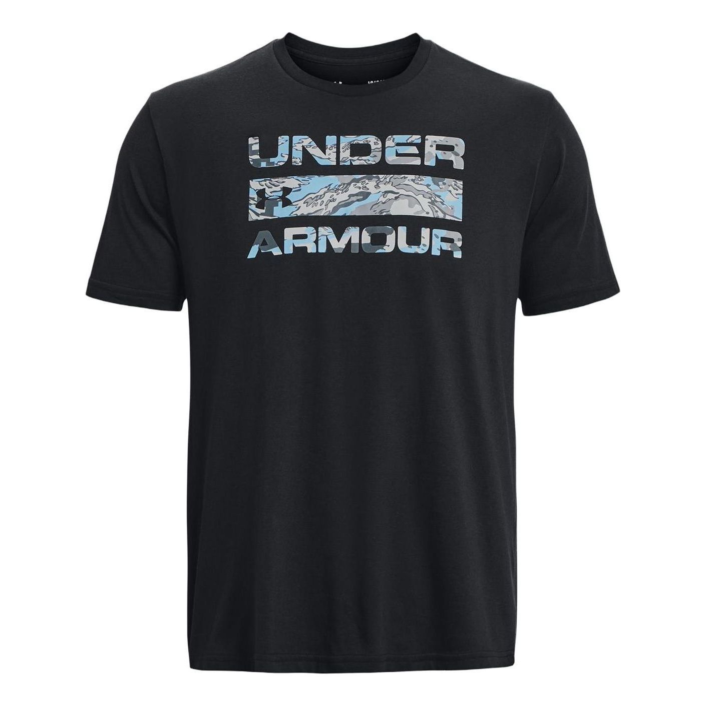 Under Armour Stacked Logo Fill T-Shirt 'Black Steel' 1361903-003 sold by KicksCrew