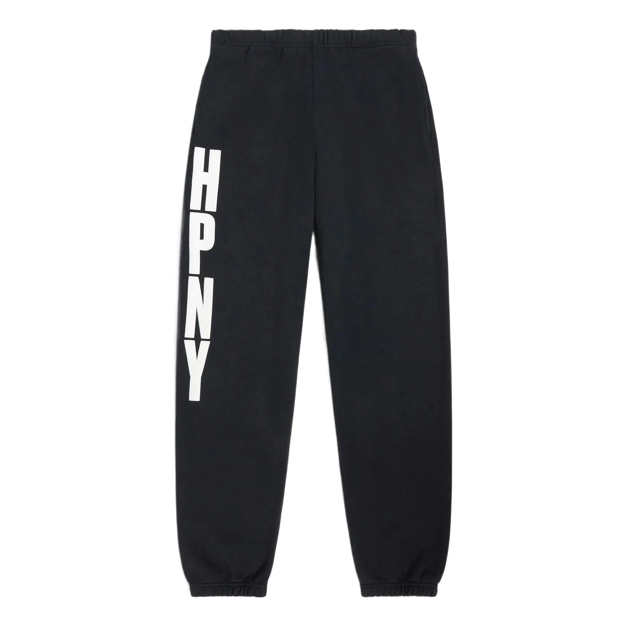 HERON PRESTON SS23 HPNY Sweat Pants 'Black White' HMCH027C99JER0021001 sold by KicksCrew