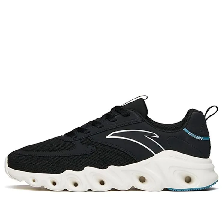 ANTA Runninng Series Sneakers 'Black White Blue' 112145573-1 sold by KicksCrew