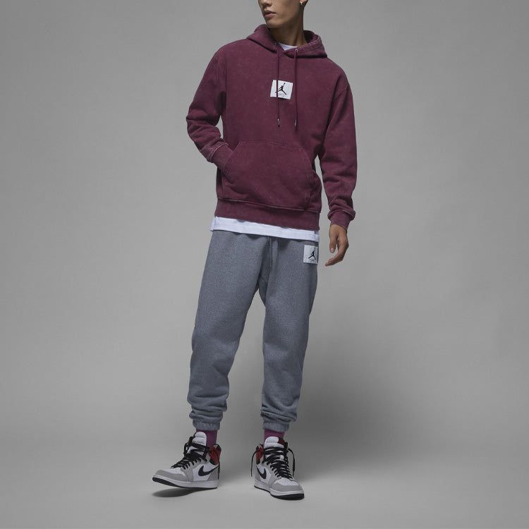 Air Jordan Essential Wash Fleece Hoodie 'Red' DR3088-680 sold by KicksCrew product image thumbnail 3