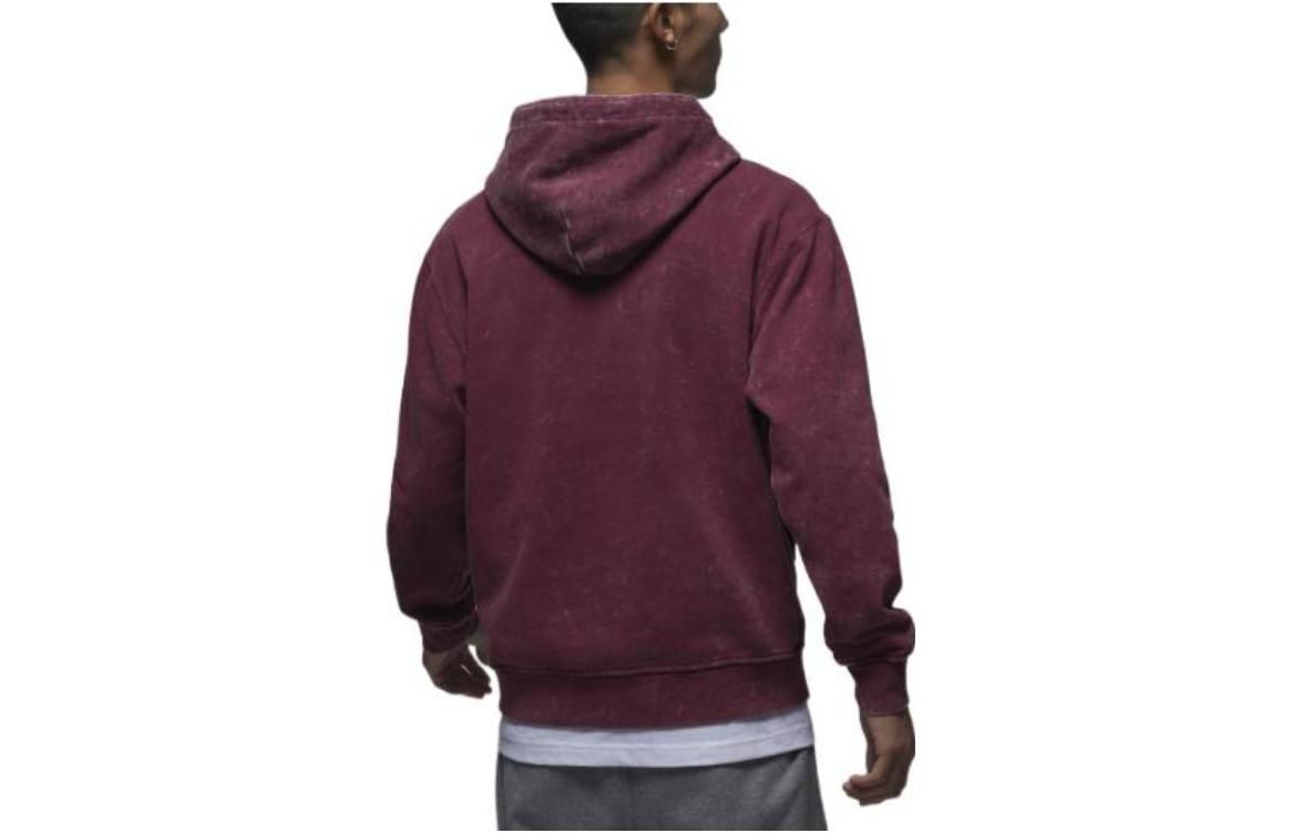 Air Jordan Essential Wash Fleece Hoodie 'Red' DR3088-680 sold by KicksCrew product image thumbnail 2