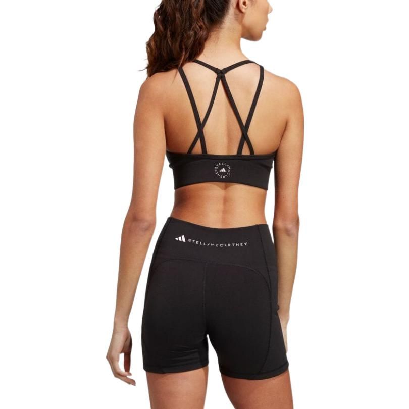 (WMNS) adidas Truestrength Medium Support Bra 'Black' HR2192 sold by KicksCrew product image thumbnail 4