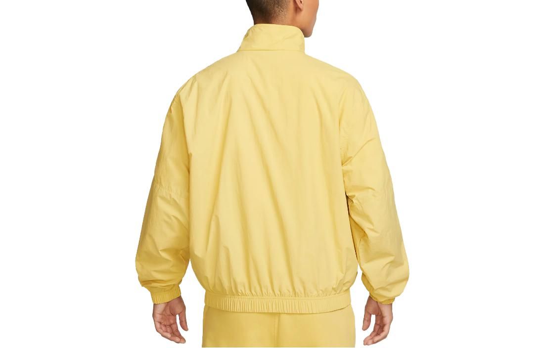 Nike Solo Swoosh Zipped Jacket 'Yellow' DQ5201-700 sold by KicksCrew product image thumbnail 2