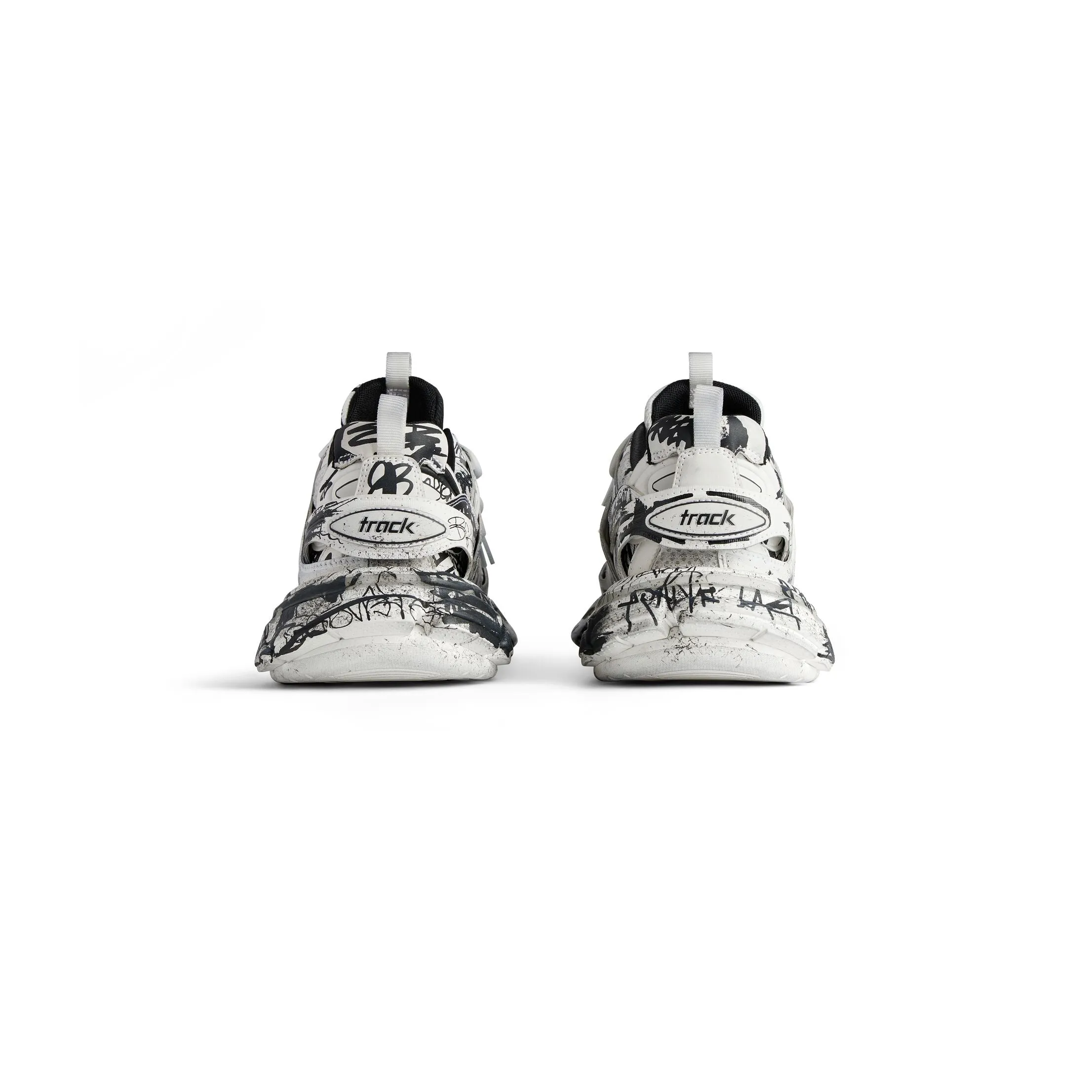Balenciaga Track Graffiti 'White Black' 542023W3RRA9010 sold by KicksCrew product image thumbnail 5