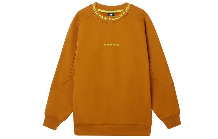 New Balance Graphic Print Sweatshirt 'Orange Yellow' AMT04365-PKN sold by KicksCrew product image thumbnail 2