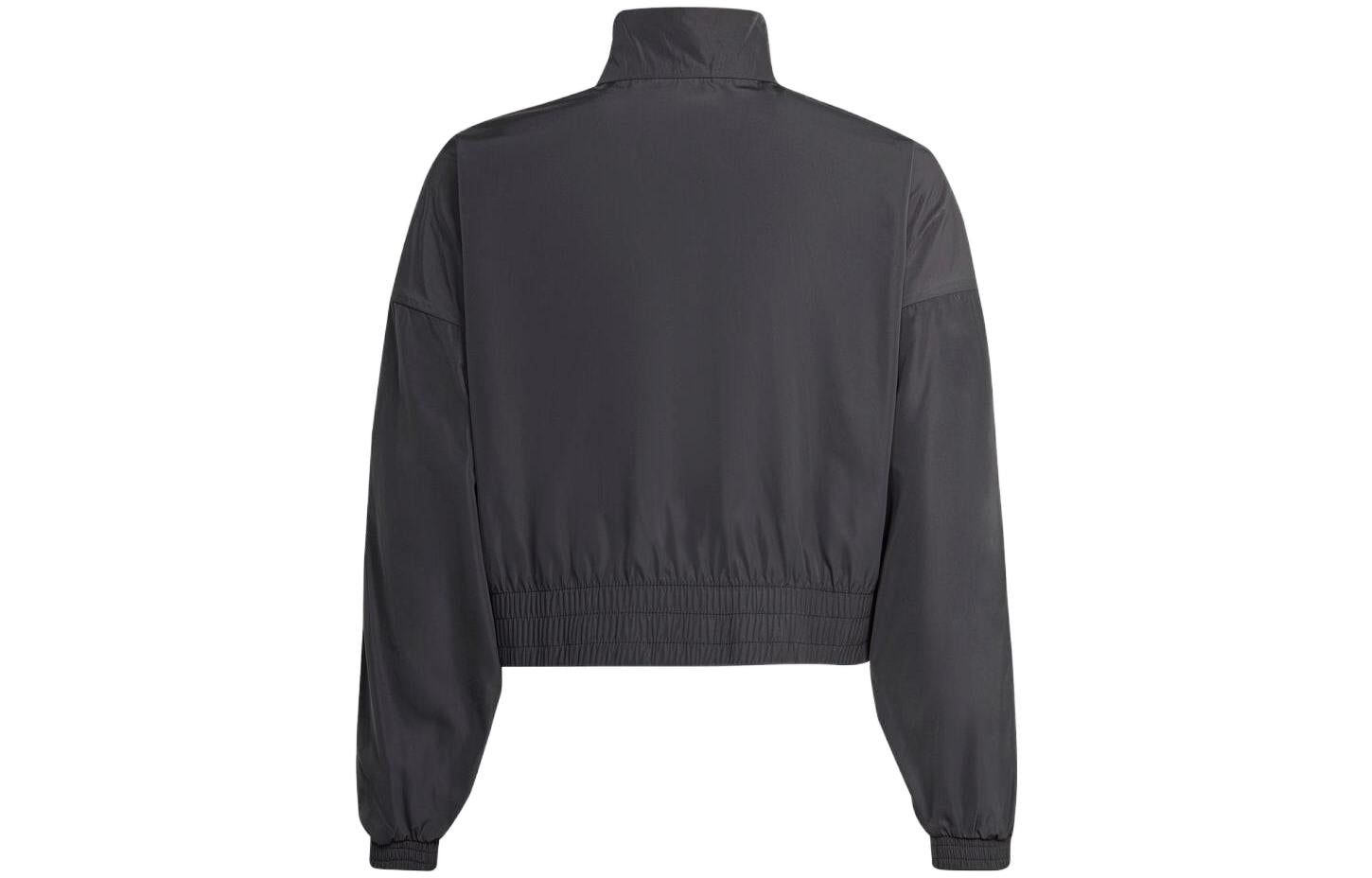 (GS) Adidas Adicolor Crop Track Jacket 'Black' IC6270 sold by KicksCrew product image thumbnail 2