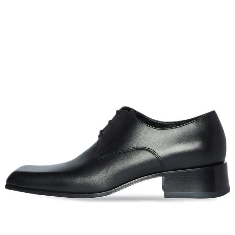 Balenciaga Work Derby Shoes 'Black' 678111WBC301000 sold by KicksCrew