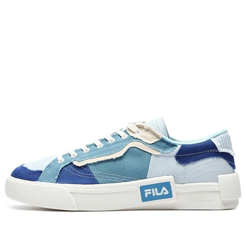 (WMNS) FILA FUSION Canvas Skate Shoes 'Blue Green' T12W228207FSN sold by KicksCrew