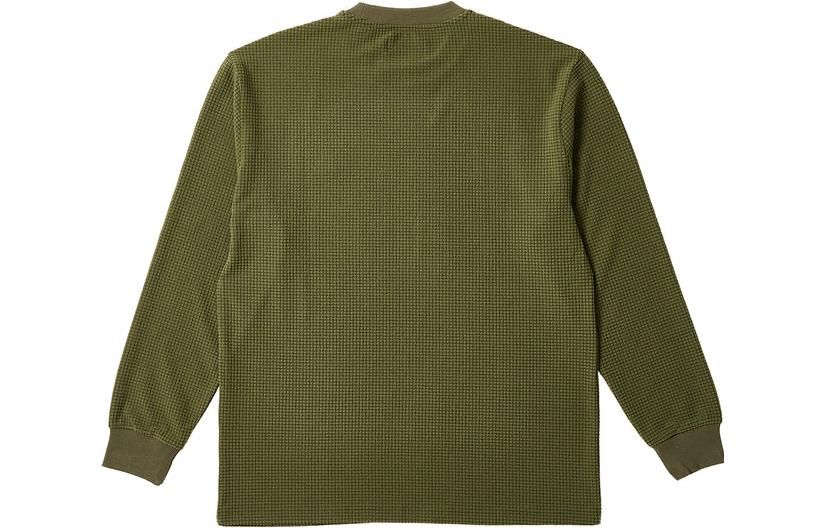 Palace Grid Thermal Longsleeve 'Dark Green Light Green' P25ES052 sold by KicksCrew product image thumbnail 2