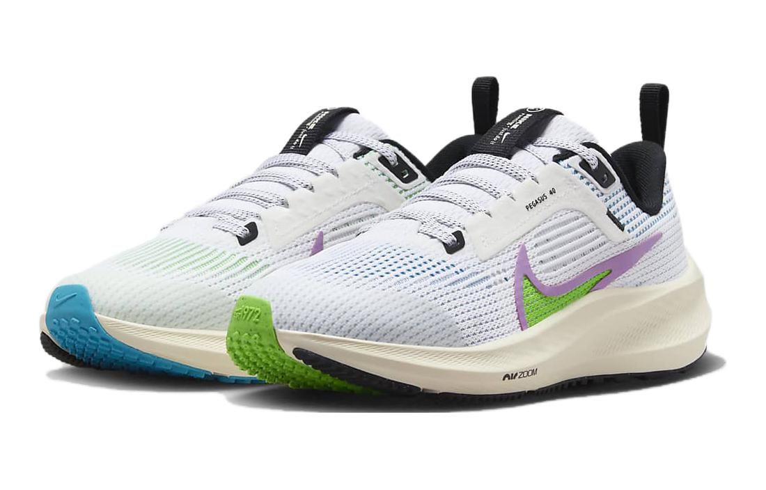 (GS) Nike Air Zoom Pegasus 40 'White Pale Ivory' FJ4142-100 sold by KicksCrew product image thumbnail 4
