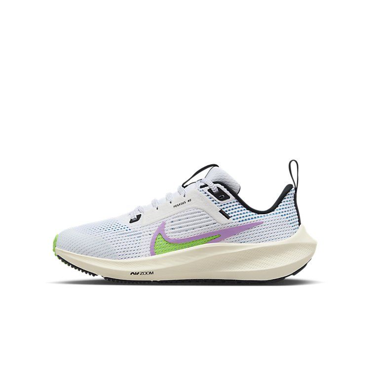 (GS) Nike Air Zoom Pegasus 40 'White Pale Ivory' FJ4142-100 sold by KicksCrew