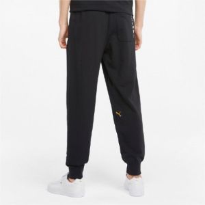 Puma Logo Club Sweatpants 'Black' 533202-01 sold by KicksCrew