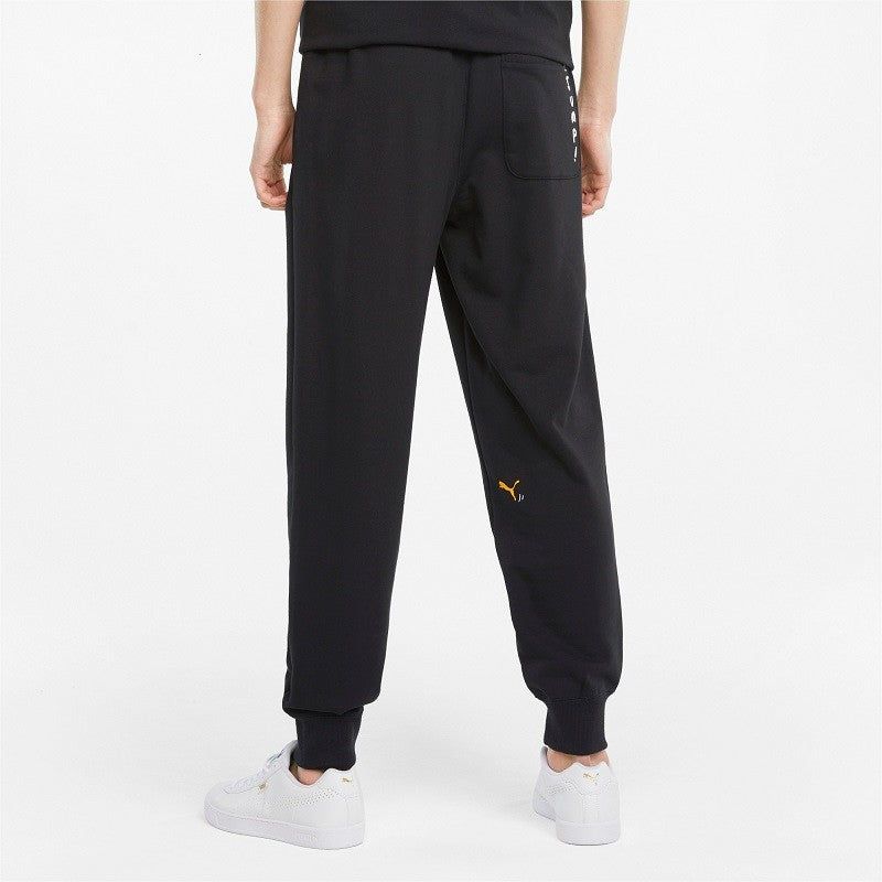 Puma Logo Club Sweatpants 'Black' 533202-01 sold by KicksCrew product image thumbnail 4