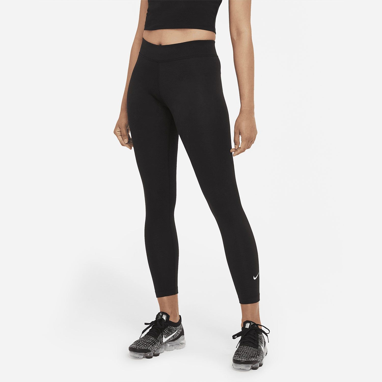 (WMNS) Nike Sportswear Essential Leggings 'Black' CZ8533-010 sold by KicksCrew product image thumbnail 4