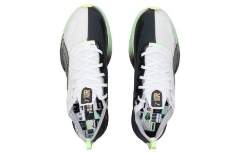 PUMA Fast-R Nitro Elite Run 75 'Black White Light Mint' 377804-01 sold by KicksCrew