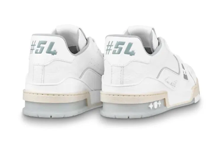 LOUIS VUITTON LV Trainers 'White Grey' 1A8WAV sold by KicksCrew product image thumbnail 3