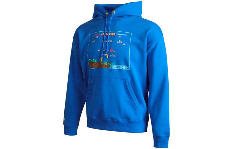 Converse Video Game Graphic Hoodie 'Blue' 10022413-A02 sold by KicksCrew product image thumbnail 3