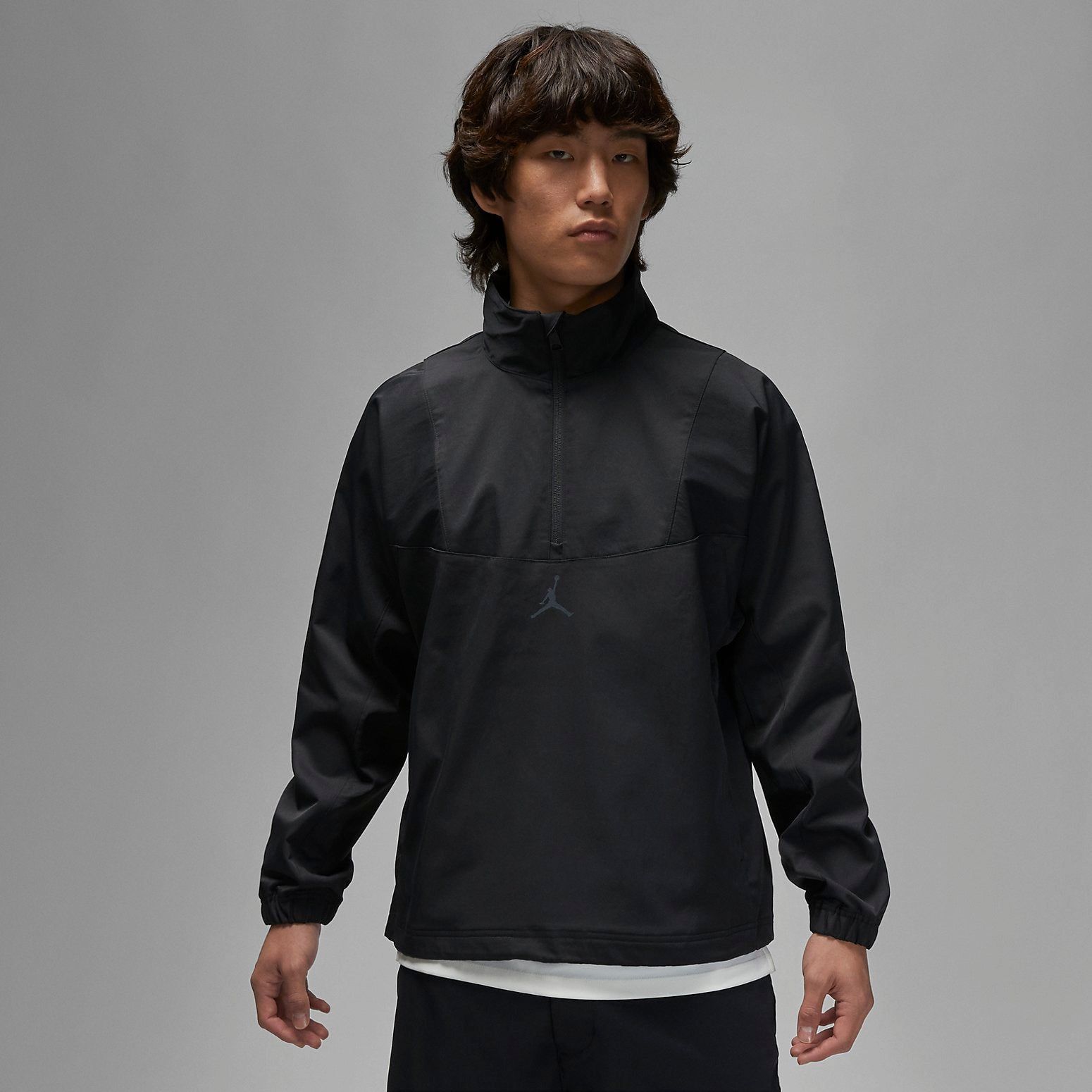 Air Jordan Sport Golf Jacket Asia Sizing 'Black' DZ0556-010 sold by KicksCrew product image thumbnail 2
