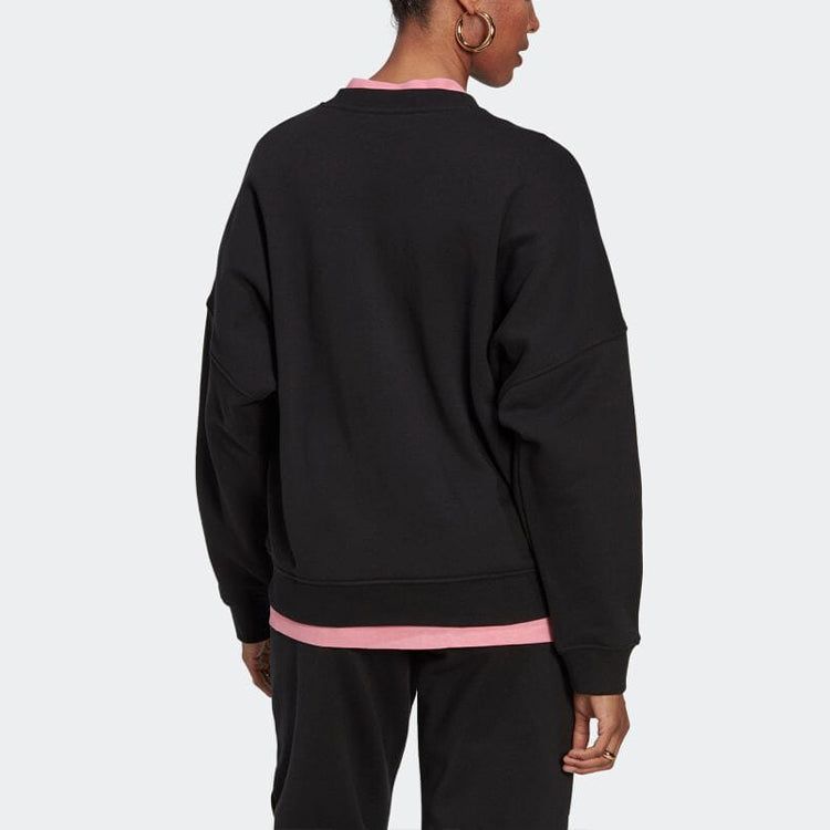 (WMNS) Adidas Loose Disney Sweatshirt 'Black' HL9056 sold by KicksCrew product image thumbnail 3
